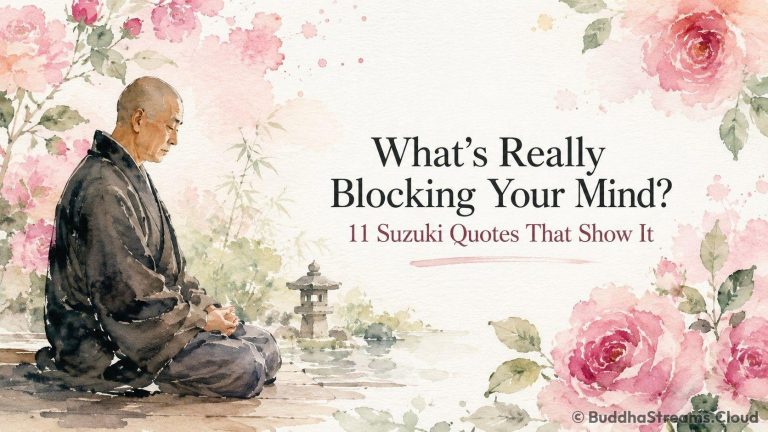 What’s Really Blocking Your Mind? 11 Suzuki Quotes That Show It